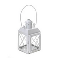 White Railway Candle Lamp